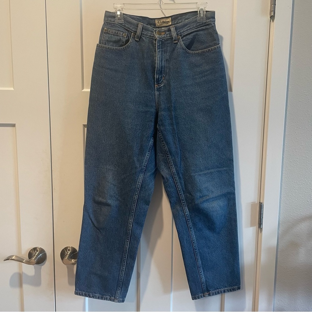 LL Bean vintage mom jeans